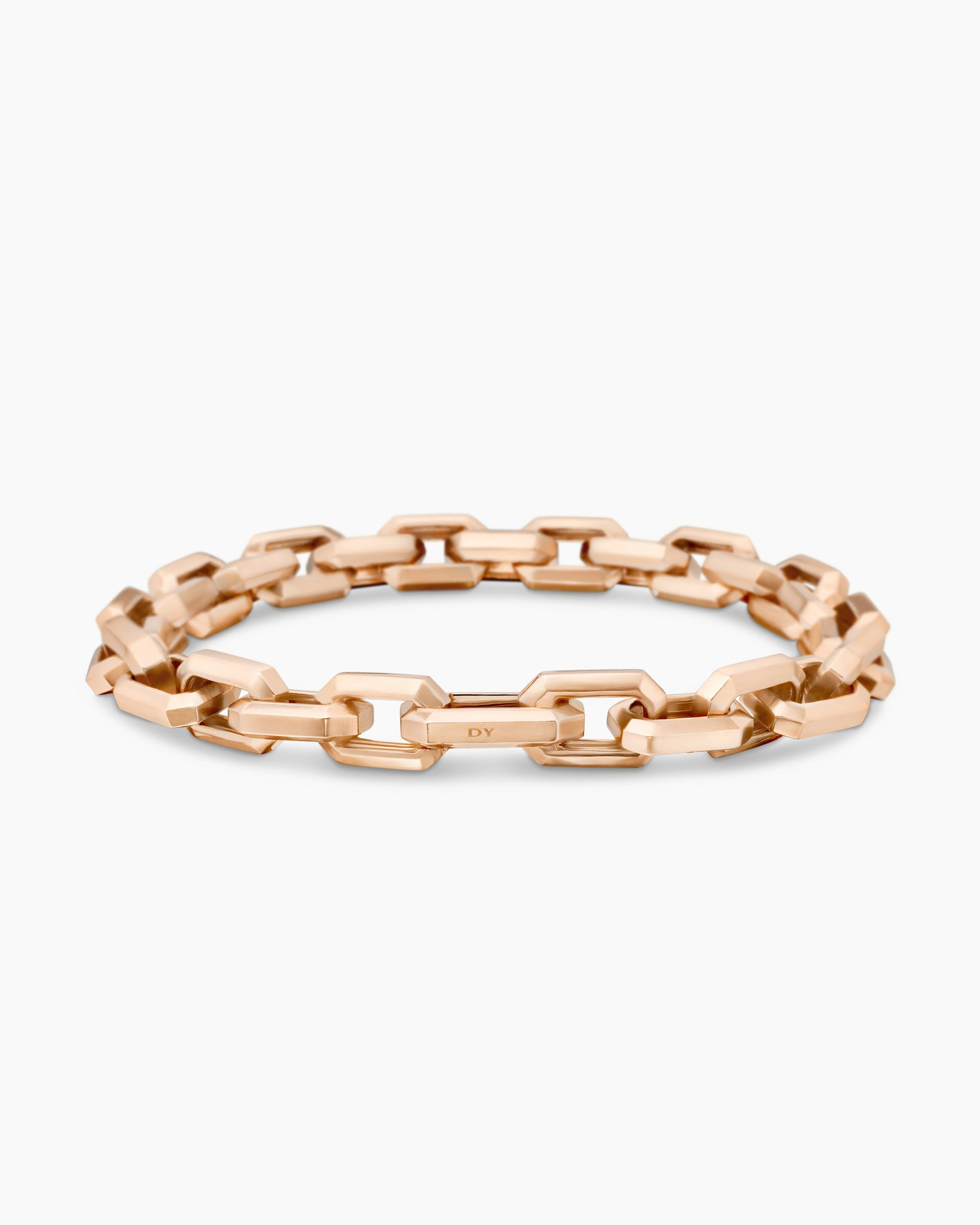 Streamline Heirloom Chain Link Bracelet in 18K Rose Gold, 7.5mm - Image 5