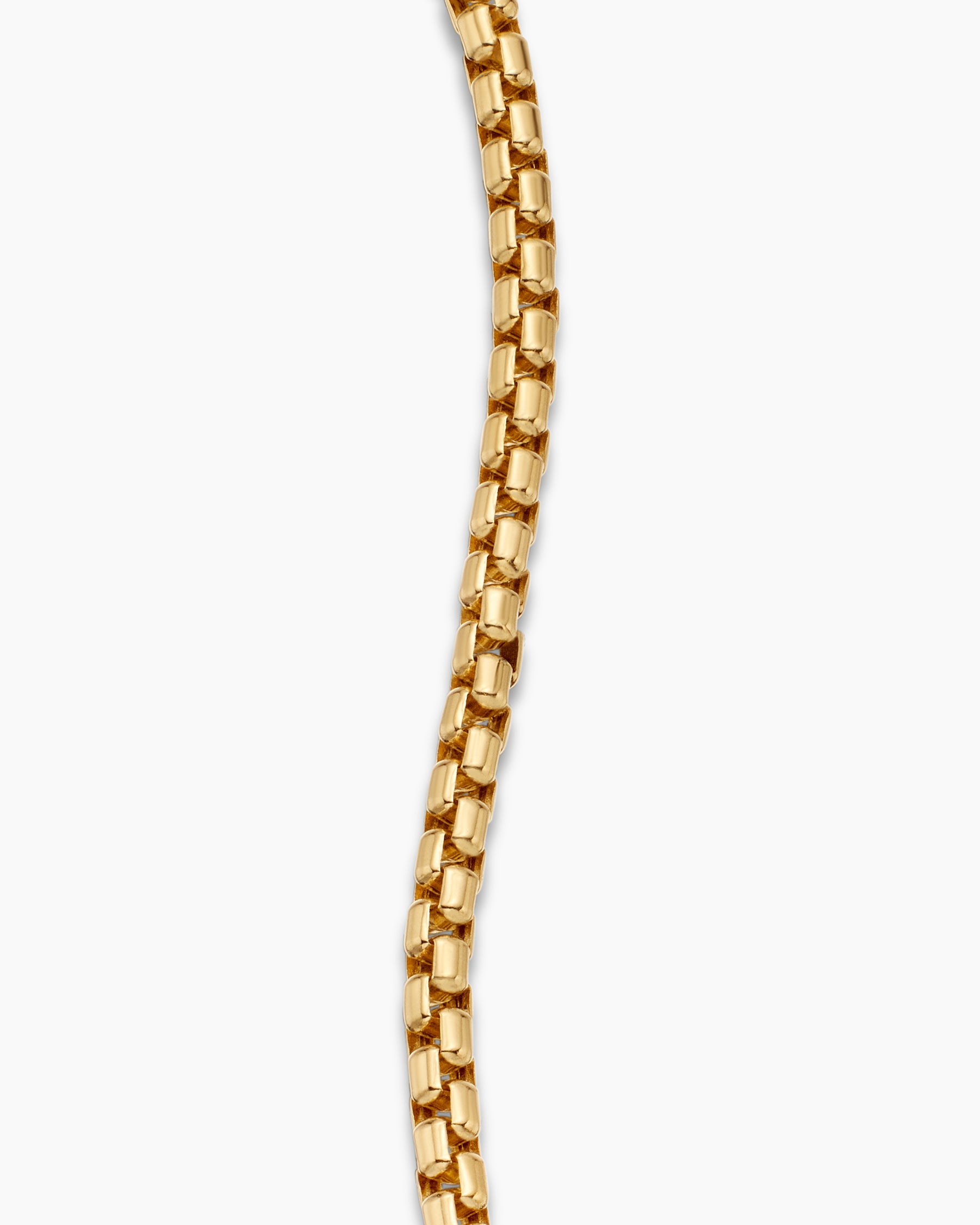 DY Bel Aire Box Chain Bracelet in 18K Yellow Gold, 2.7mm - Image 6