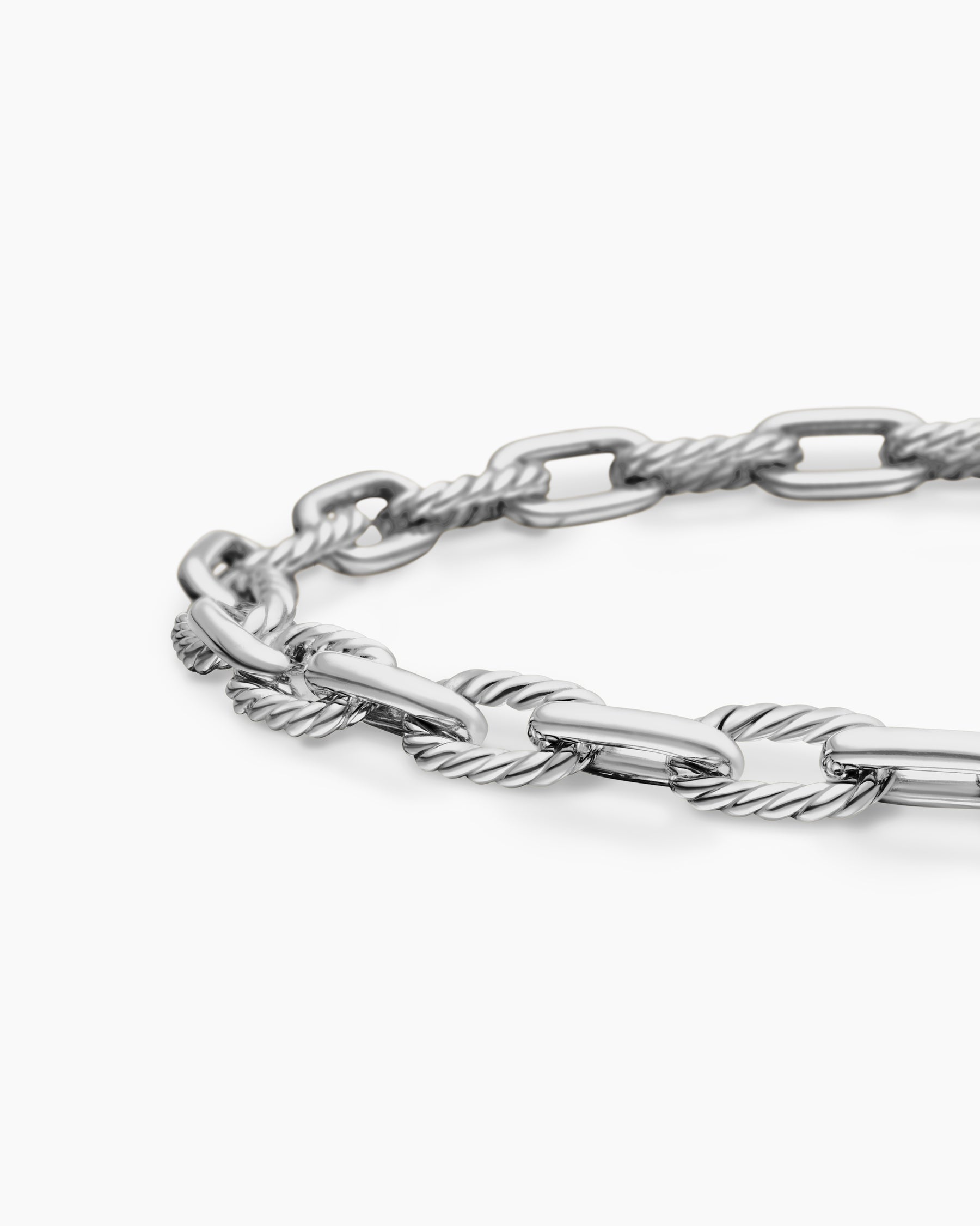 DY Madison Chain Bracelet in Sterling Silver, 6mm - Image 7