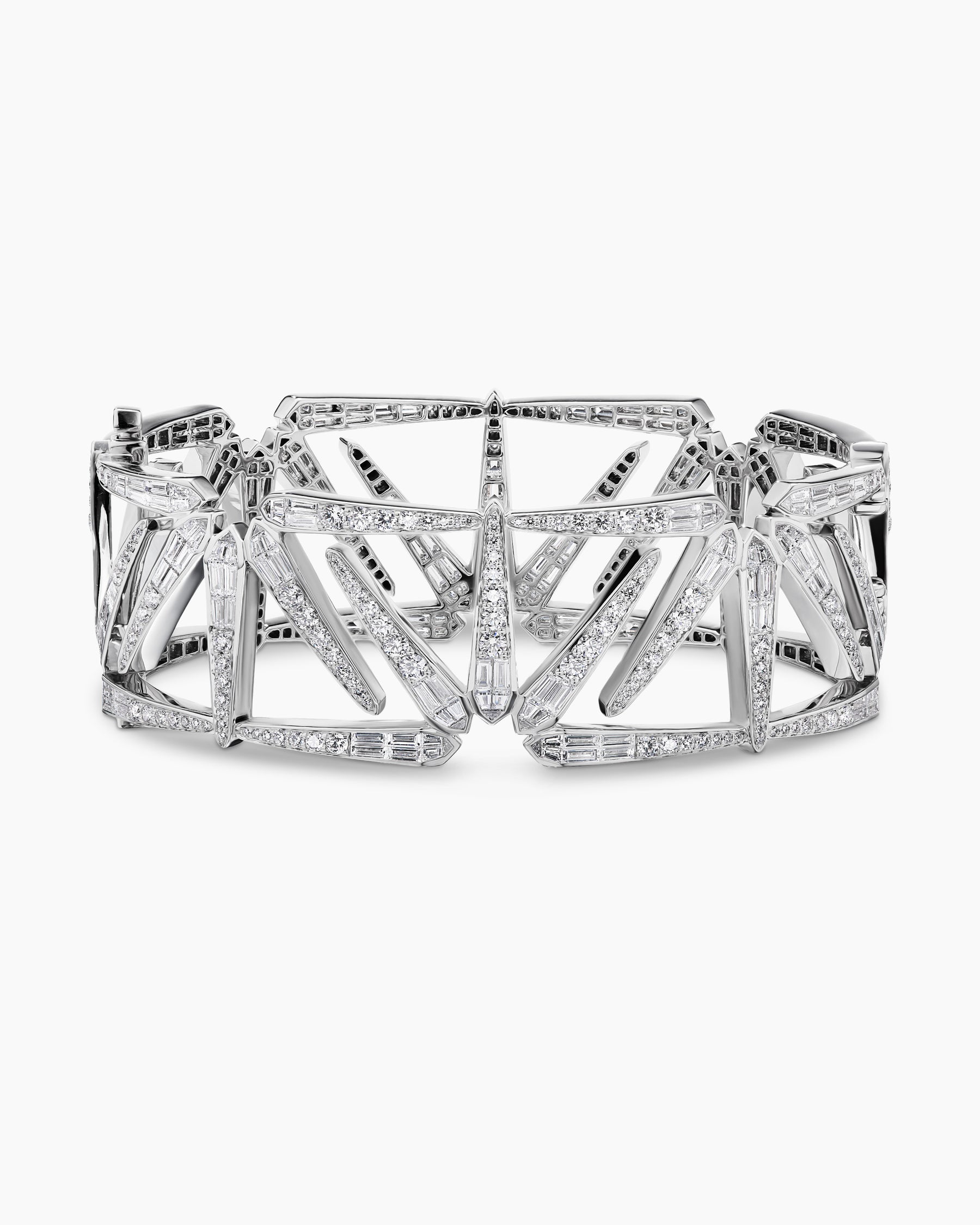 Liberty Bracelet in White Gold with Diamonds