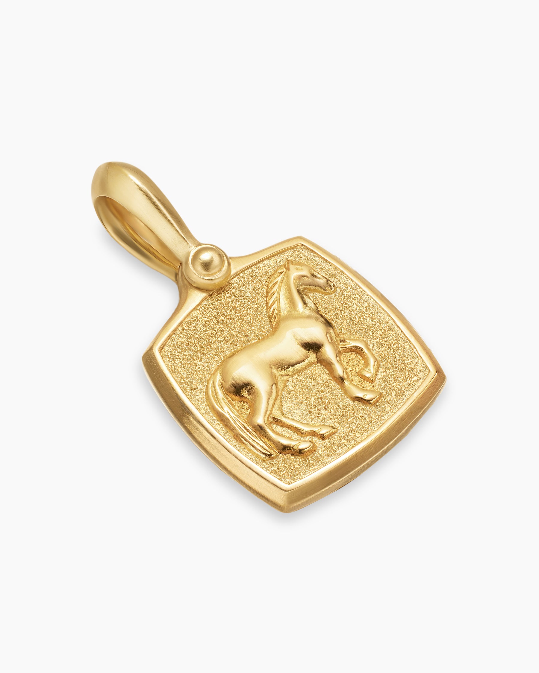 Petrvs Horse Amulet in 18K Yellow Gold, 15.8mm - Image 3
