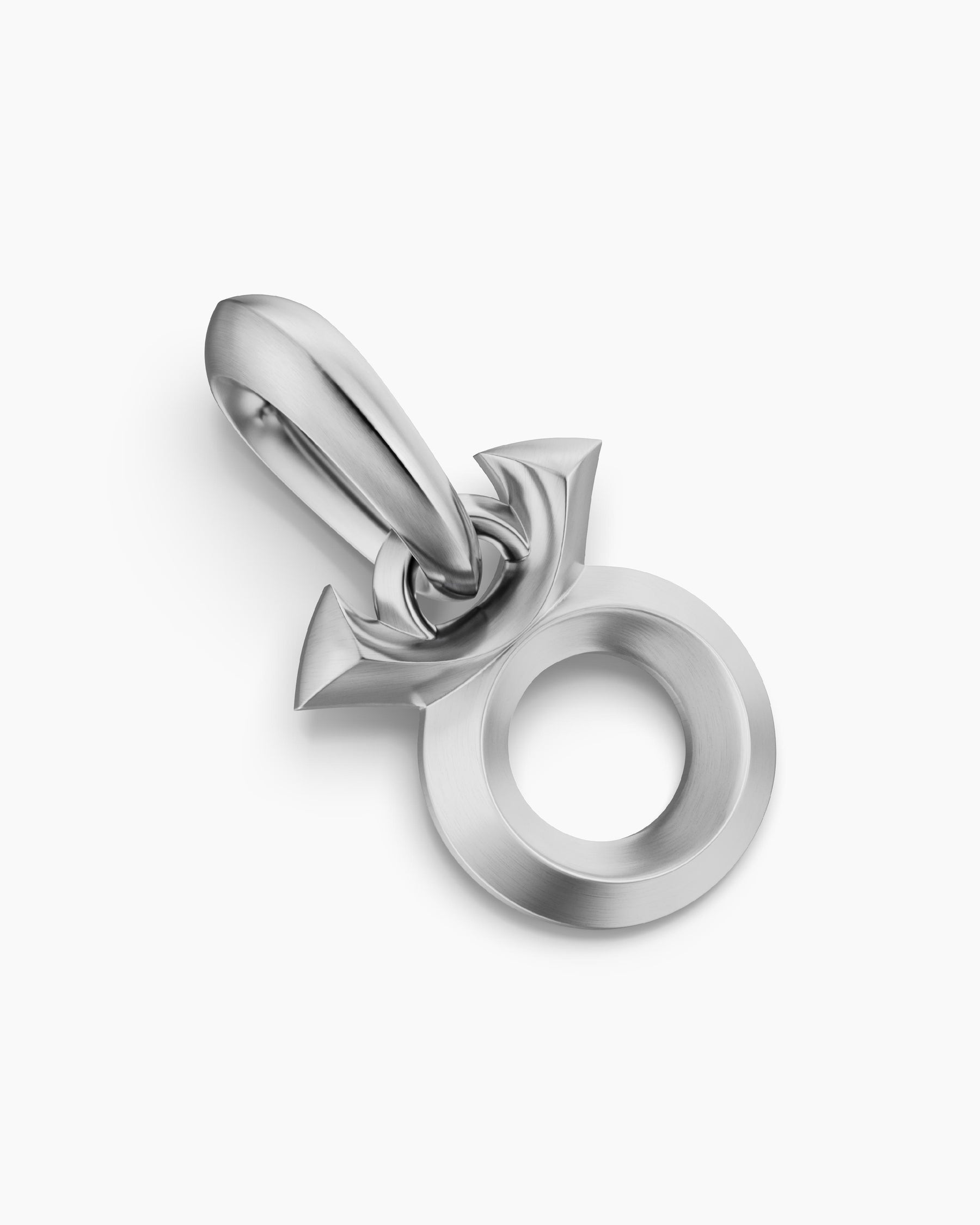 Taurus Amulet in Sterling Silver, 14mm - Image 3