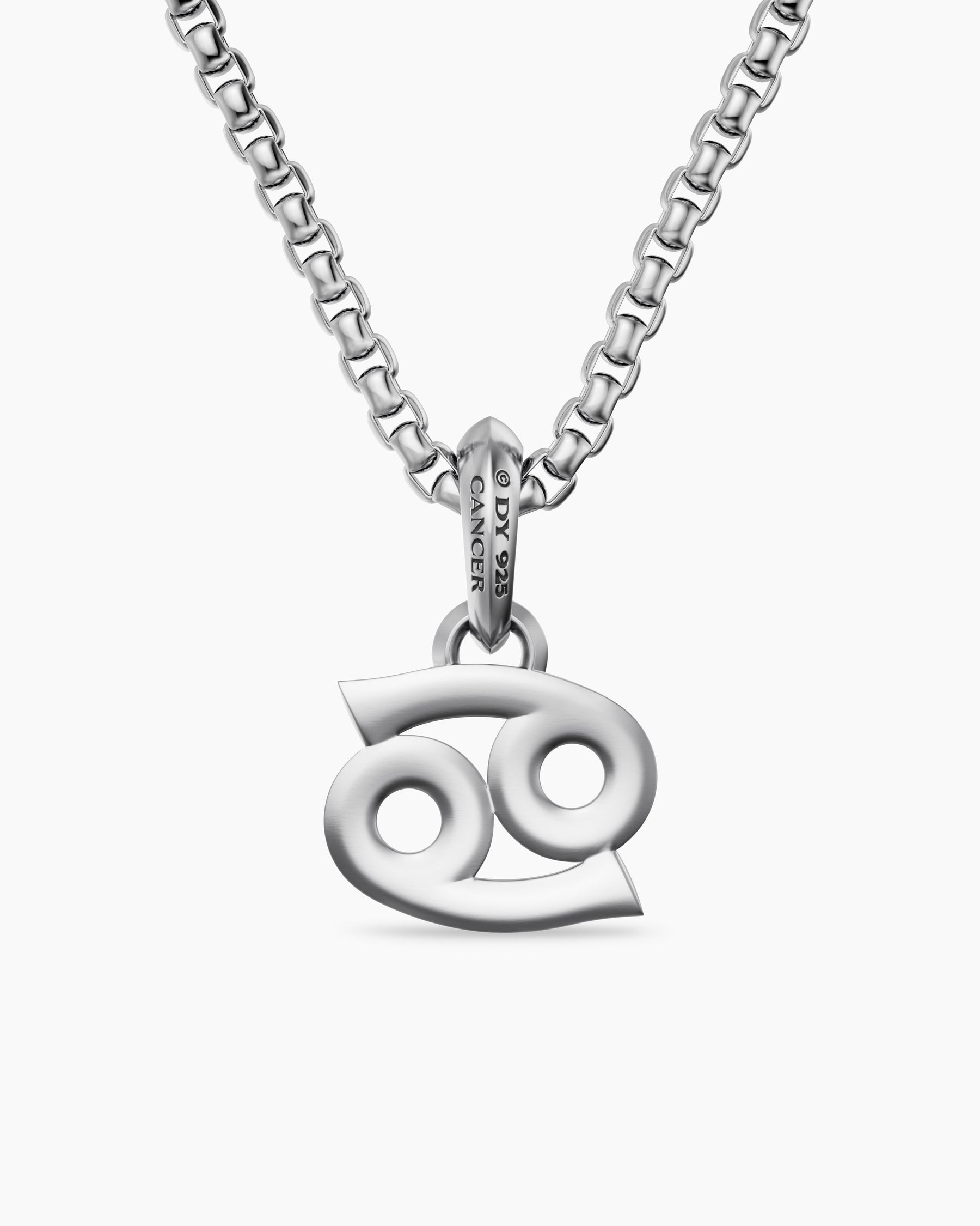 Cancer Amulet in Sterling Silver, 16mm - Image 4