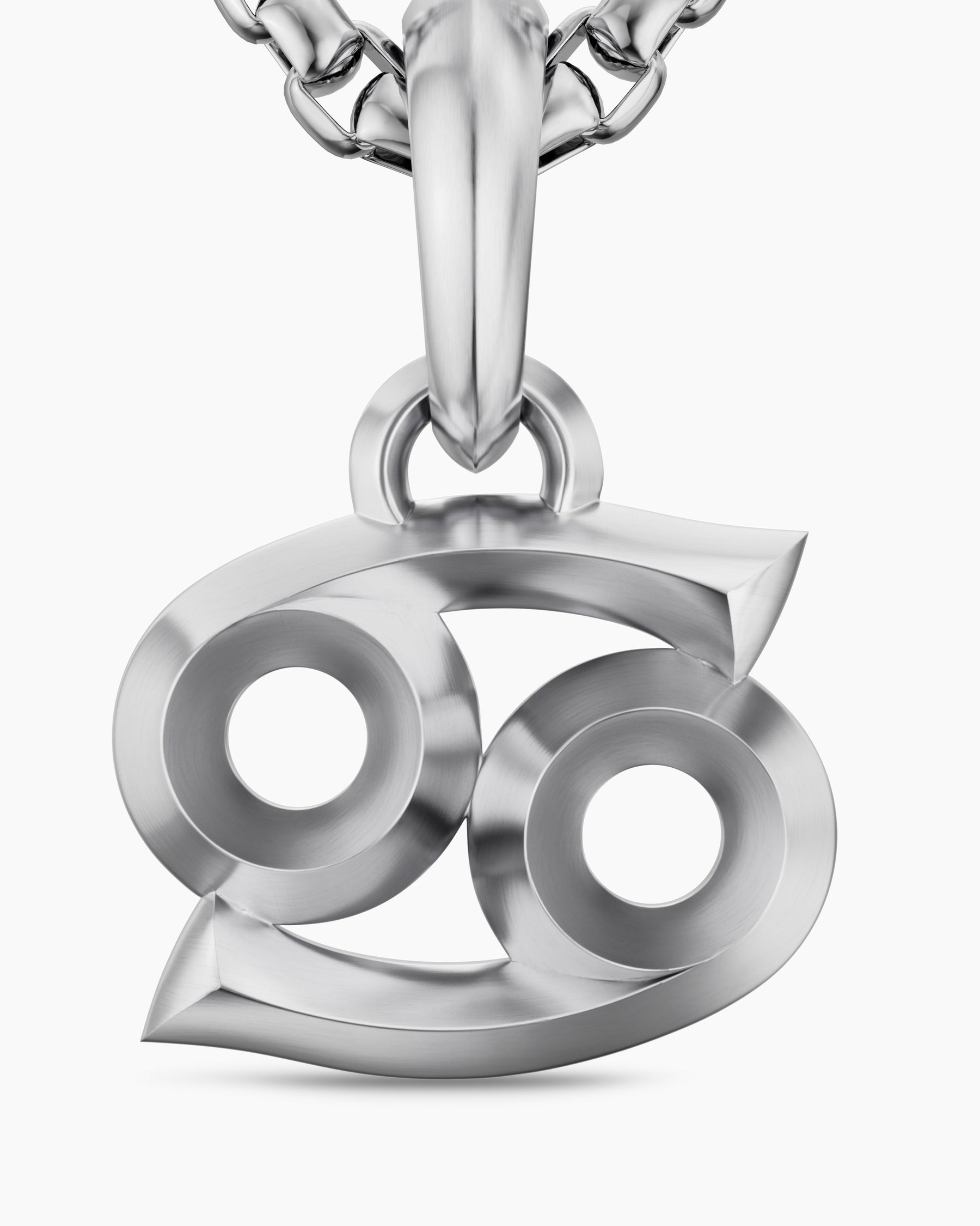 Cancer Amulet in Sterling Silver, 16mm - Image 5