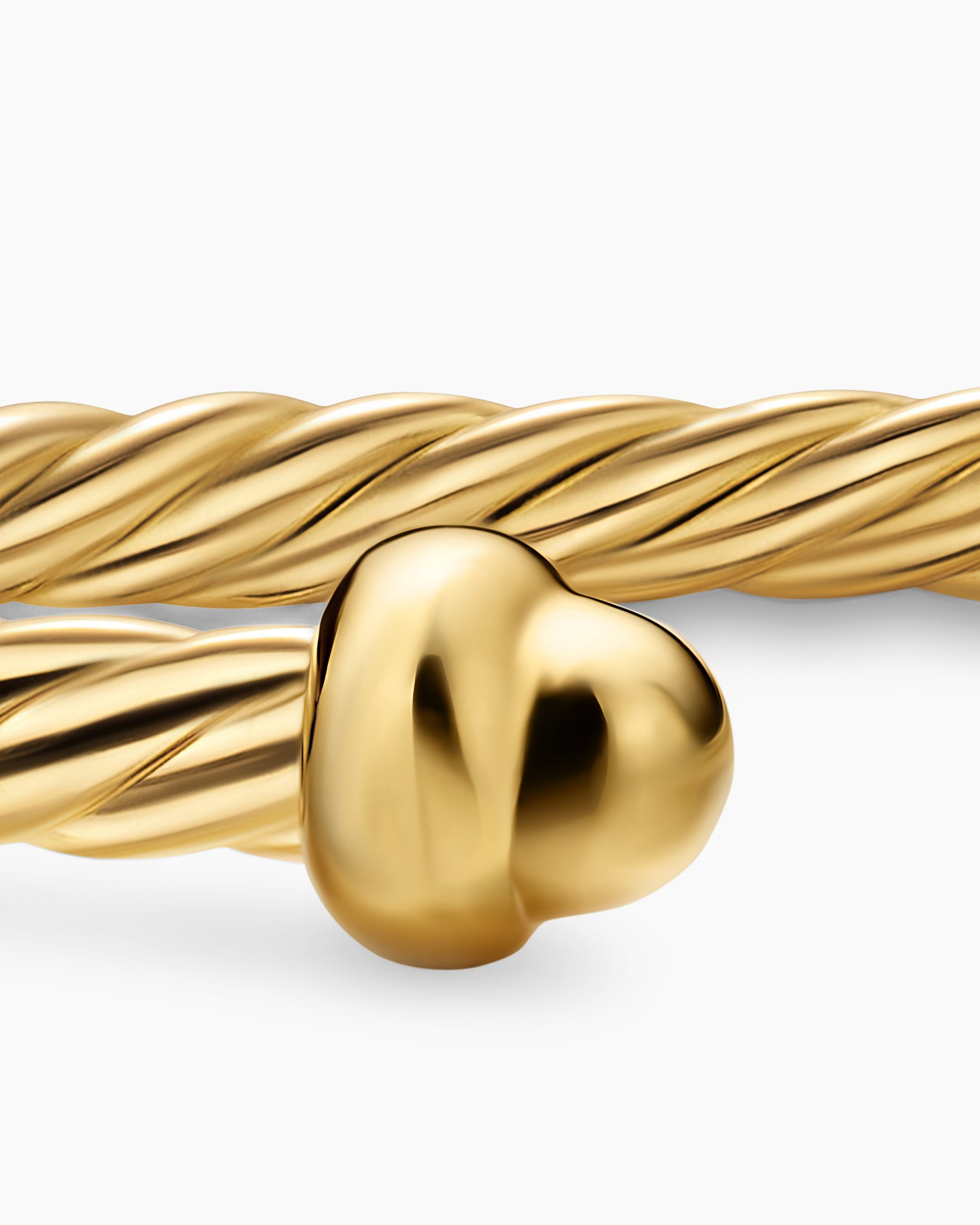 Micro Cablespira Flex Teen Bracelet in 18K Yellow Gold, 2.6mm - Image 5