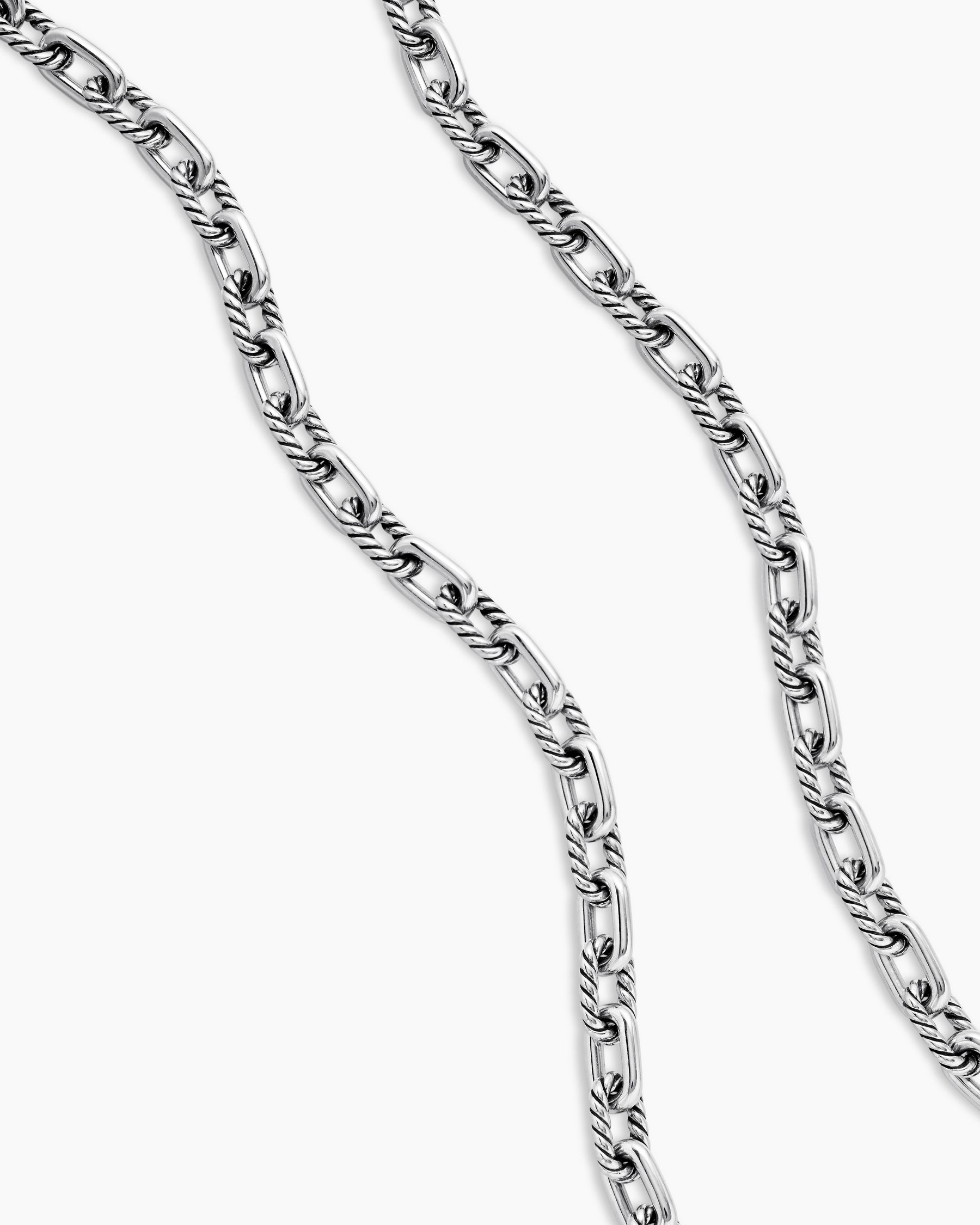 DY Madison Chain Necklace in Sterling Silver, 5.5mm - Image 3