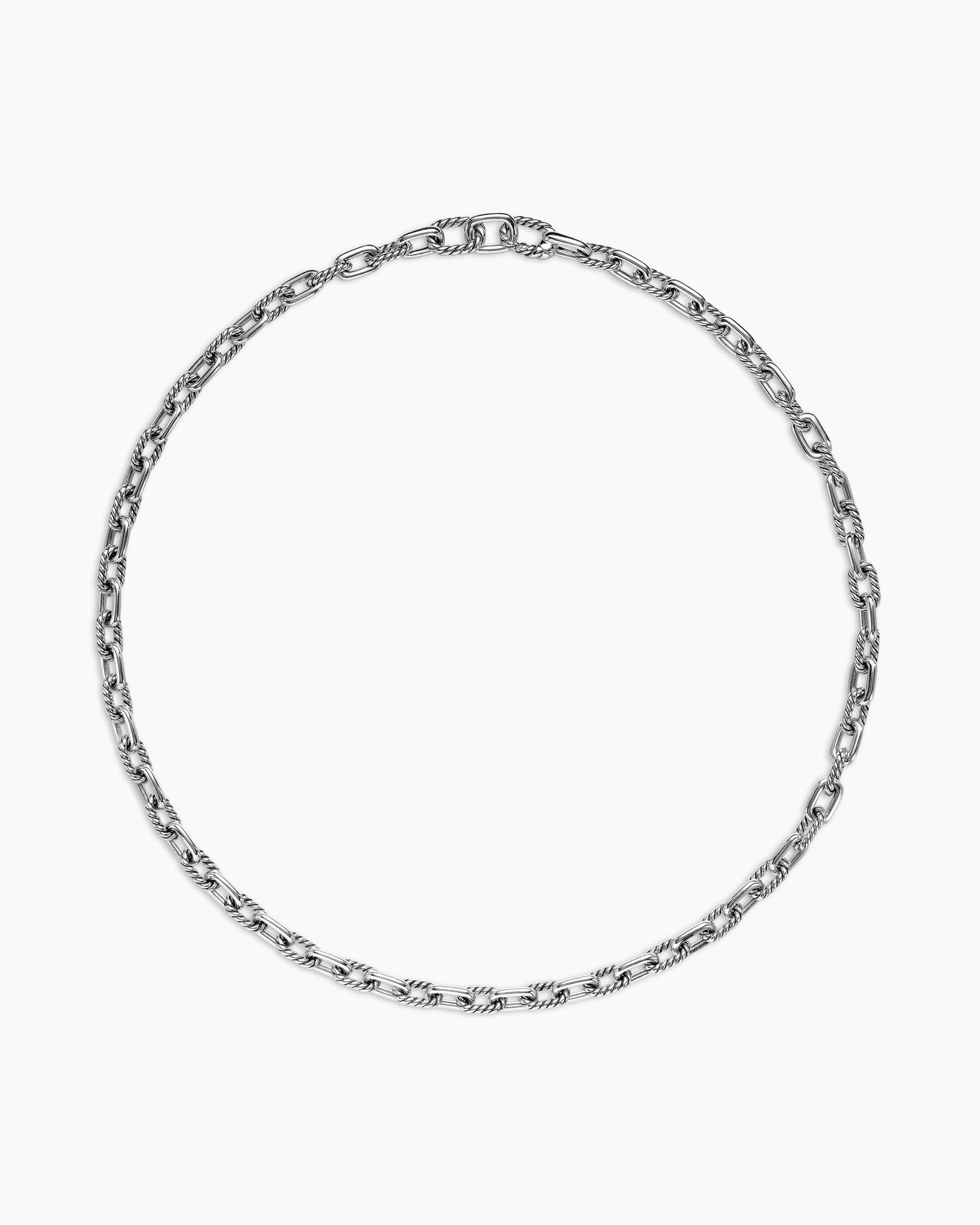DY Madison Chain Necklace in Sterling Silver, 5.5mm - Image 4