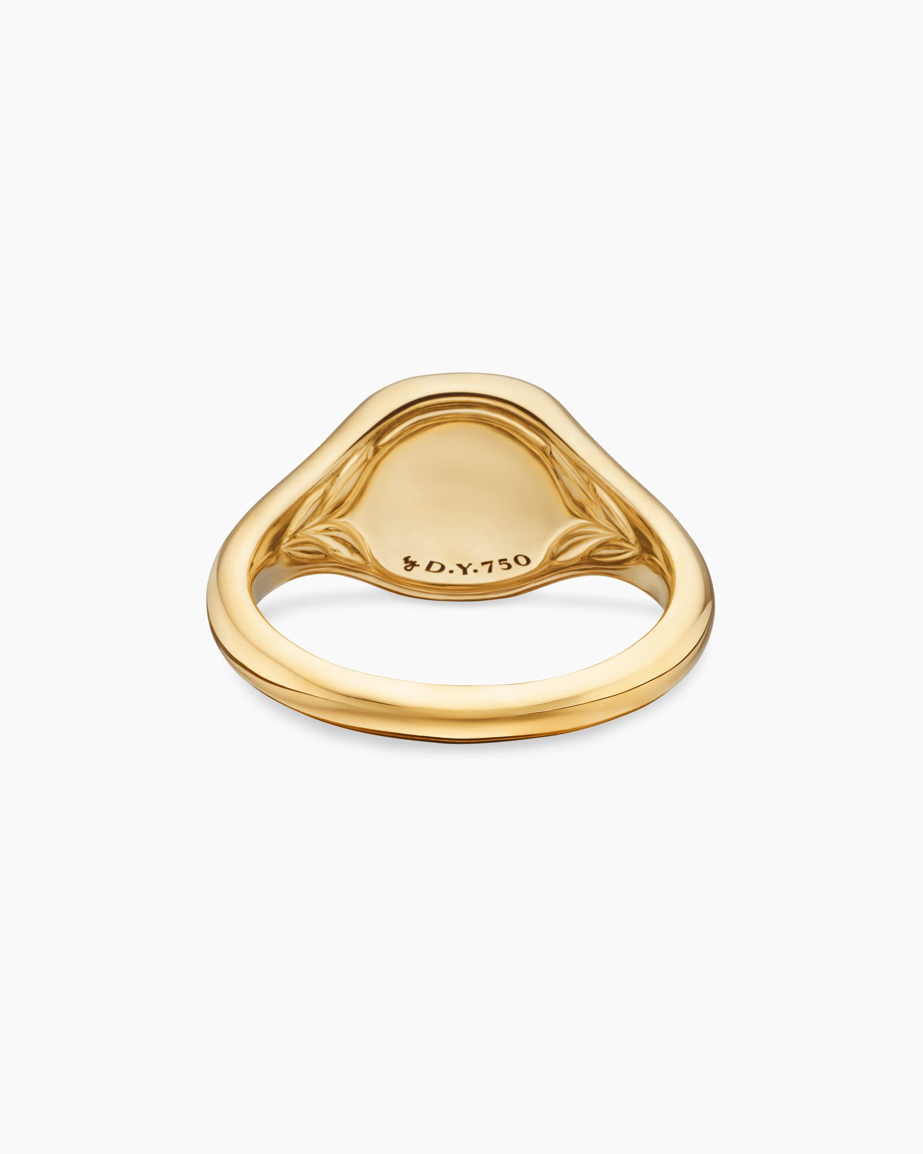 Cable Collectibles Compass Pinky Ring in 18K Yellow Gold with Diamonds, 9.7mm - Image 6