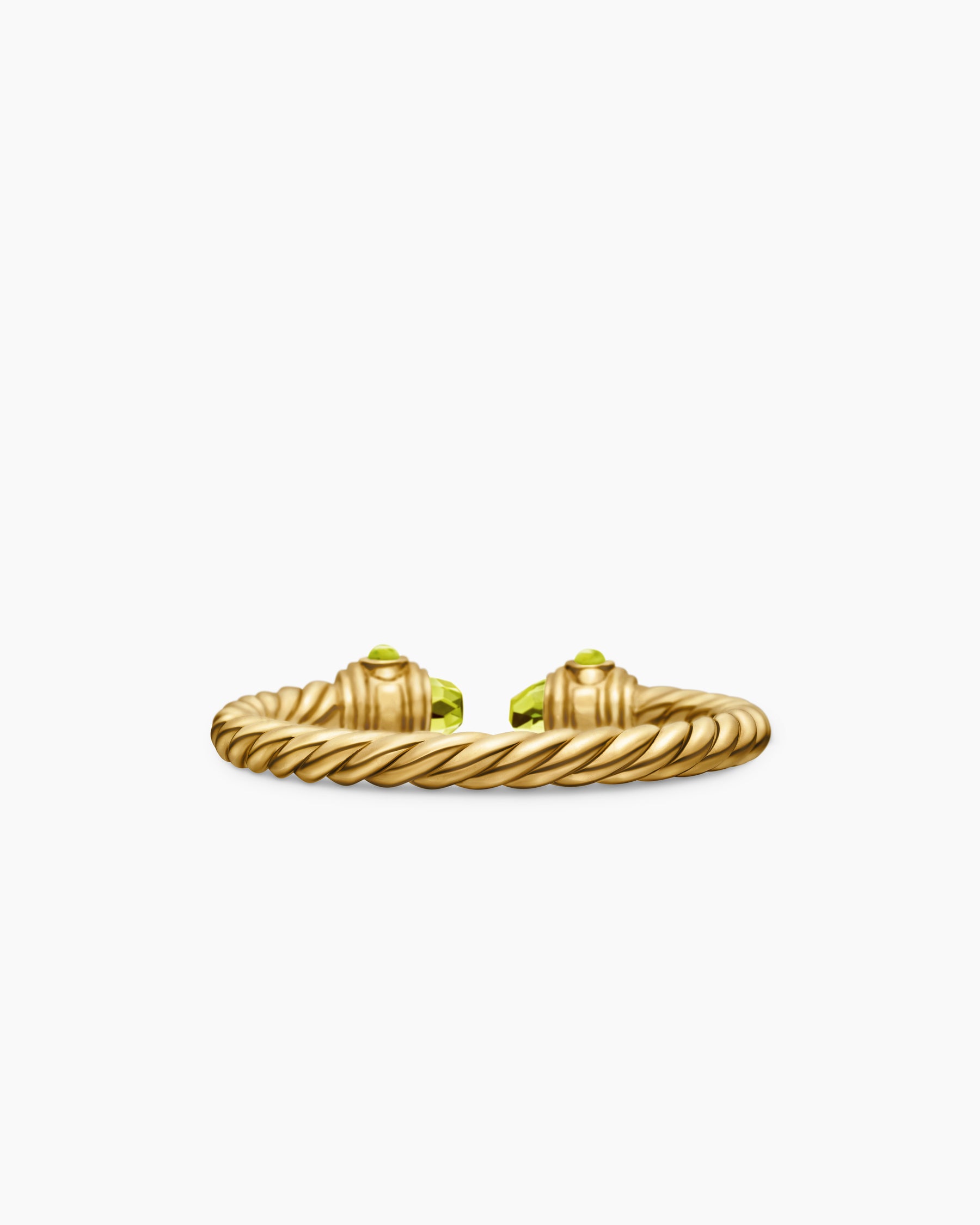 Renaissance Ring in 18K Yellow Gold with Peridot, 2.3mm - Image 6