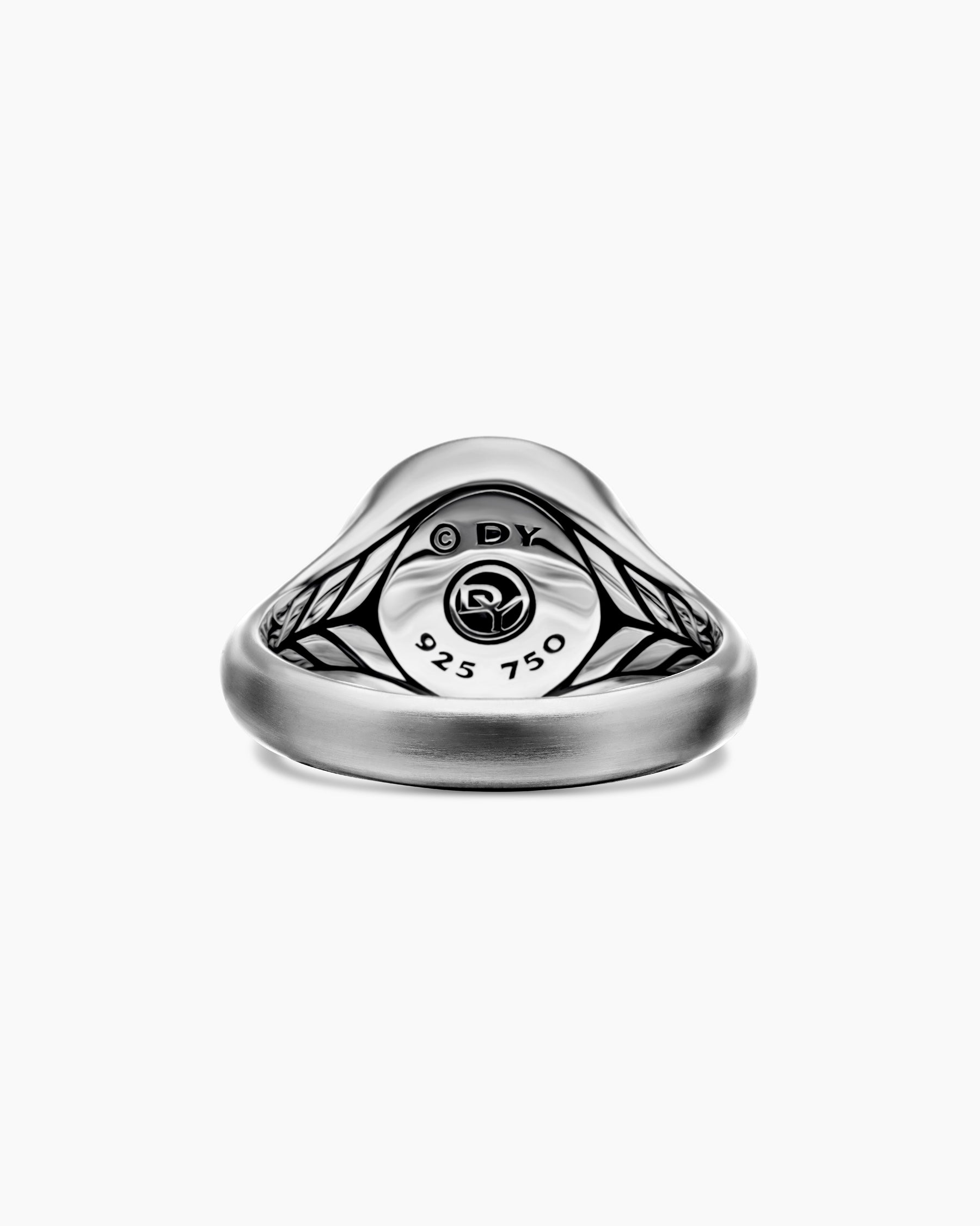 Petrvs Lion Pinky Ring in Sterling Silver with 18K Yellow Gold, 15mm - Image 6